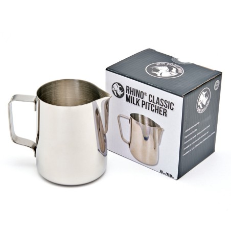 Pichet à lait Rhino classique 600ml en inox