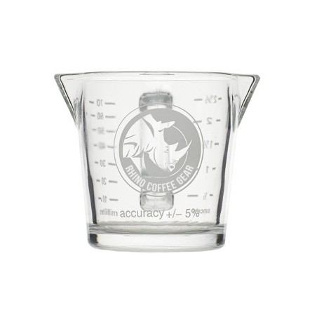 Verre à shot Rhino avec bec verseur et anse