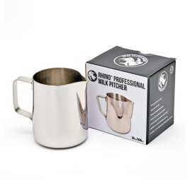 Pichet à lait Rhino professionnel 600ml en inox